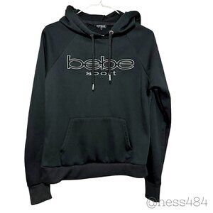 bebe sport Black Hoodie Small